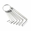 Great Neck Sets 7-Pc G/N Hex Key Ring HKR7C